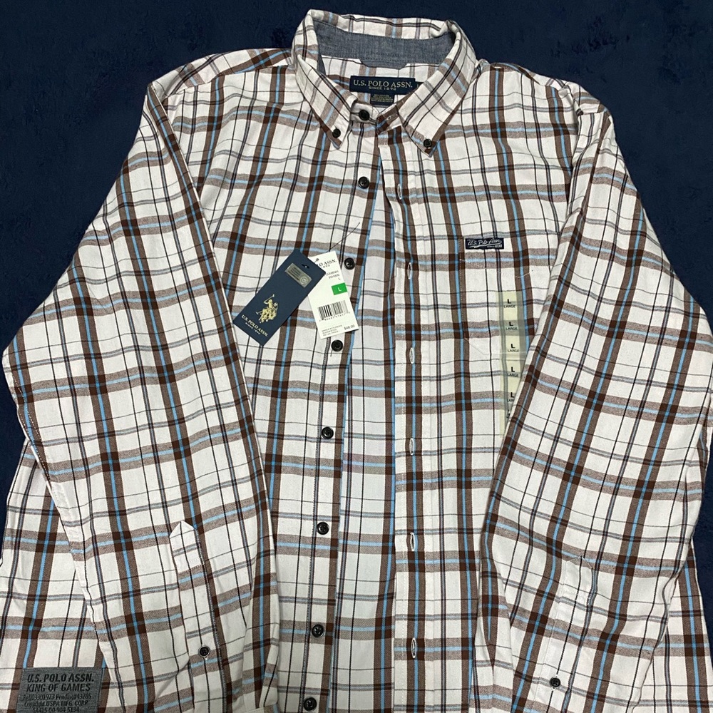 US POLO ASSN Plaid Shirt